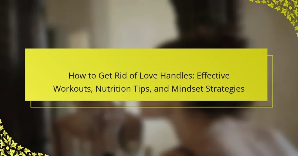How to Get Rid of Love Handles: Effective Workouts, Nutrition Tips, and Mindset Strategies