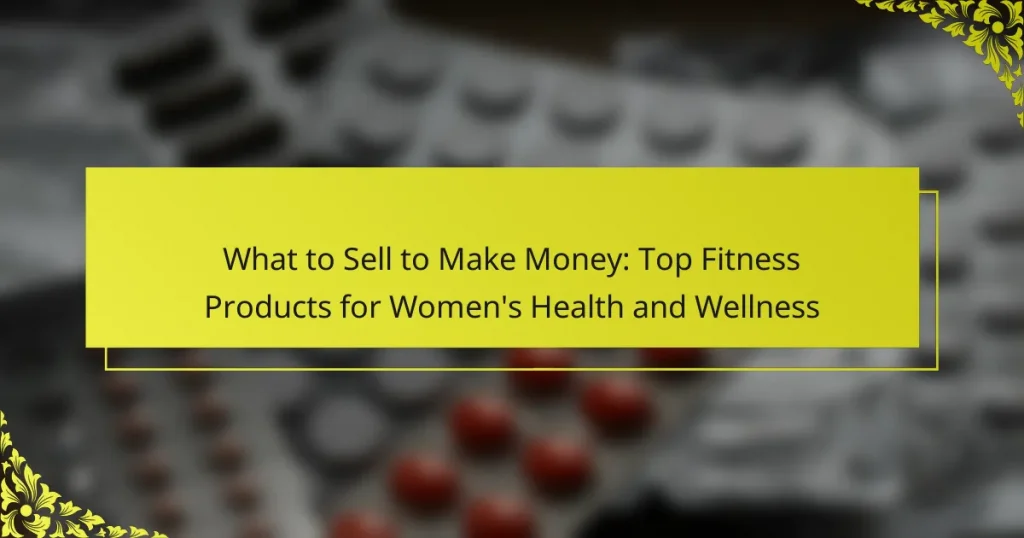 What to Sell to Make Money: Top Fitness Products for Women’s Health and Wellness